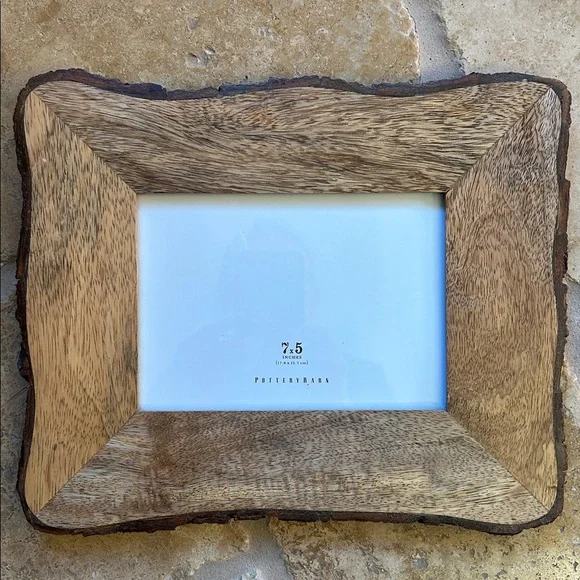 Rustic Brown Wooden Picture Frame Set - Picture 4 of 7